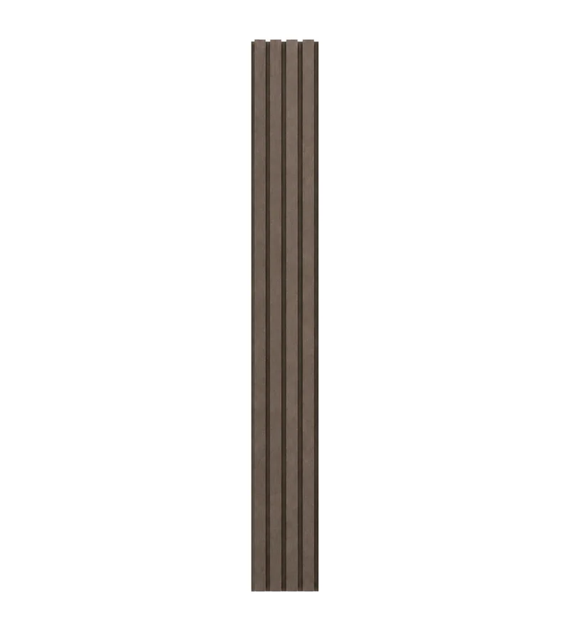 Kinsley – Fassadenverkleidung mit Lamellen aus braunem Verbundwerkstoff, 2900 x 219 x 29 mm