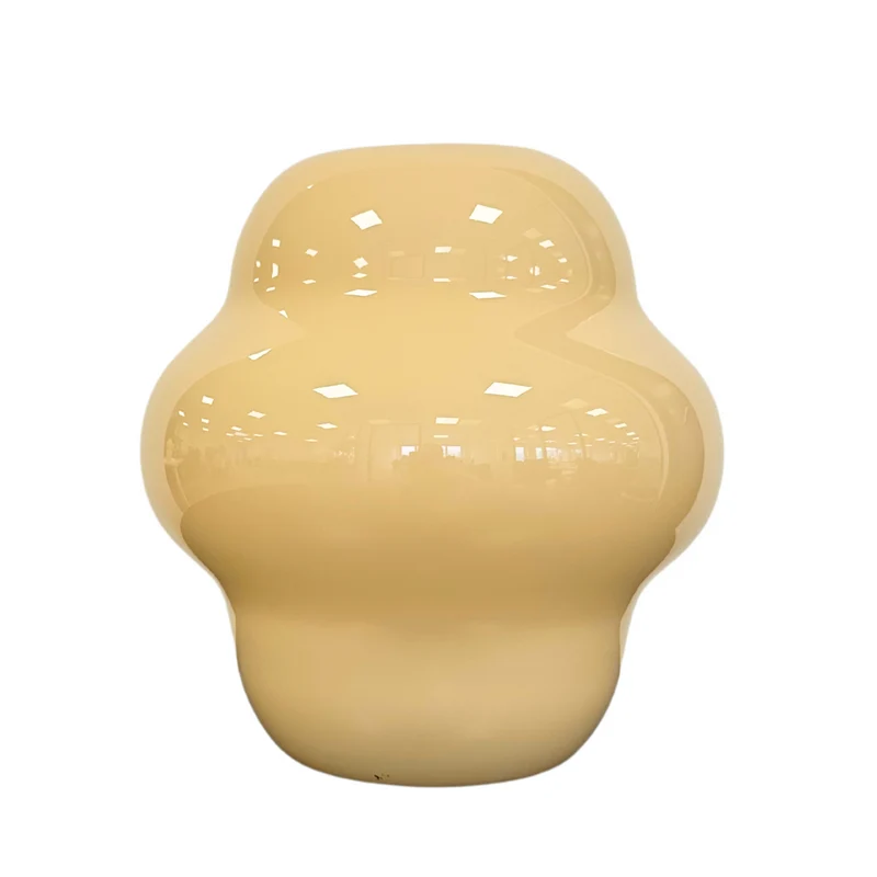 Gina Glasvase gelb 20 cm
