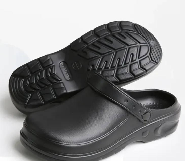 Waterproof Chef Shoe with Top Clip (Anti-Skid Oil-Proof Work Shoes)