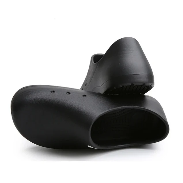 Non-Slip Waterproof Chef Clogs (Anti-Skid Oil-Proof Work Shoes for Kitchen & Medical)