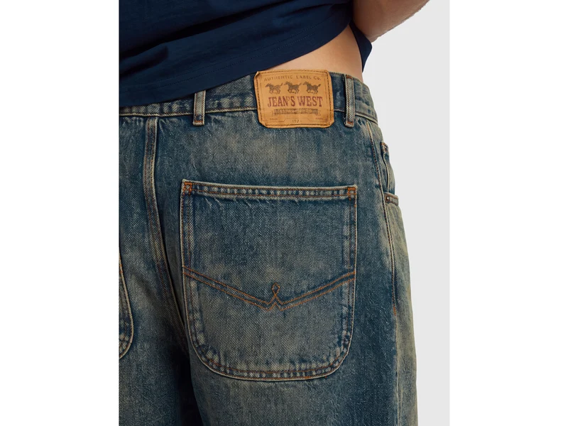 Carpenter-Fit Vintage-Waschung Jeans