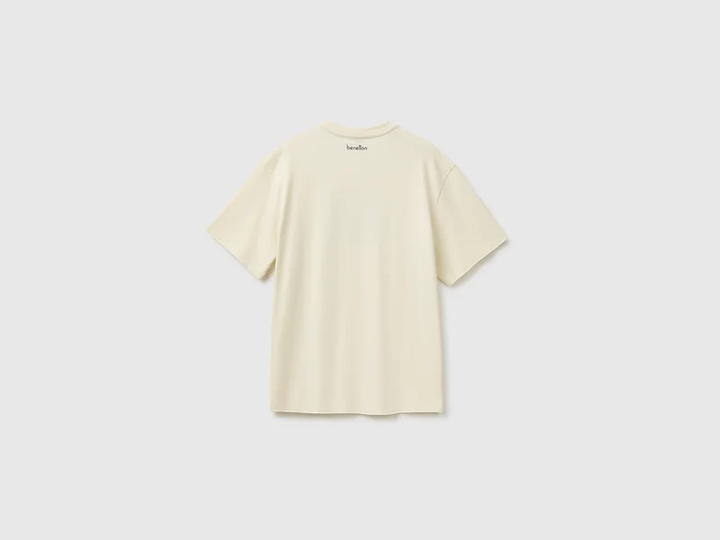 T-Shirt in Relaxed-Fit mit Aufdruck aus Bio-Baumwolle