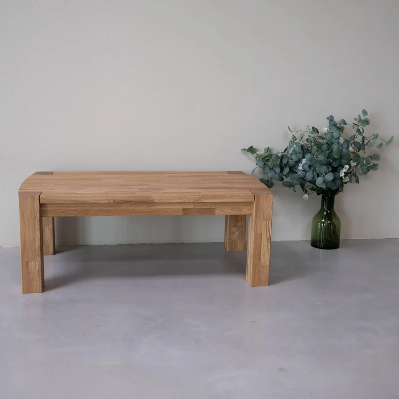 Couchtisch aus massiver Eiche BALDER | NordicStory