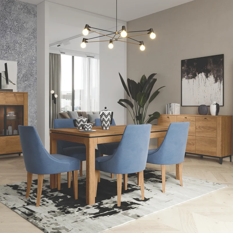Ausziehbarer Esstisch aus Eichenholz OPORTO 40 | LoftStory