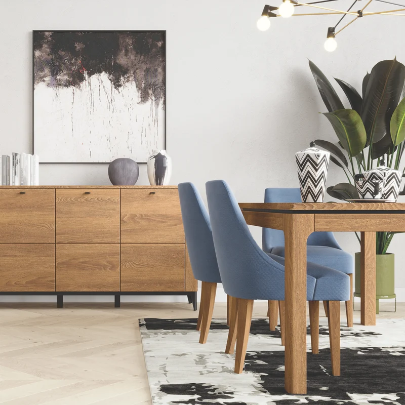 Ausziehbarer Esstisch aus Eichenholz OPORTO 40 | LoftStory