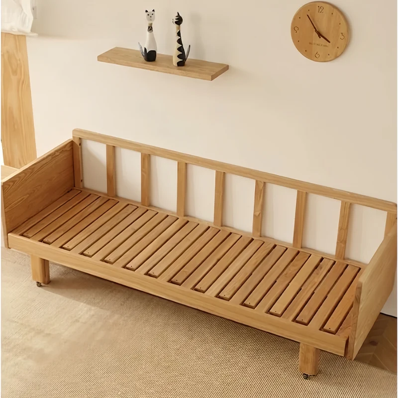 Japandi Massivholzrahmen Tatami-Schlafsofa