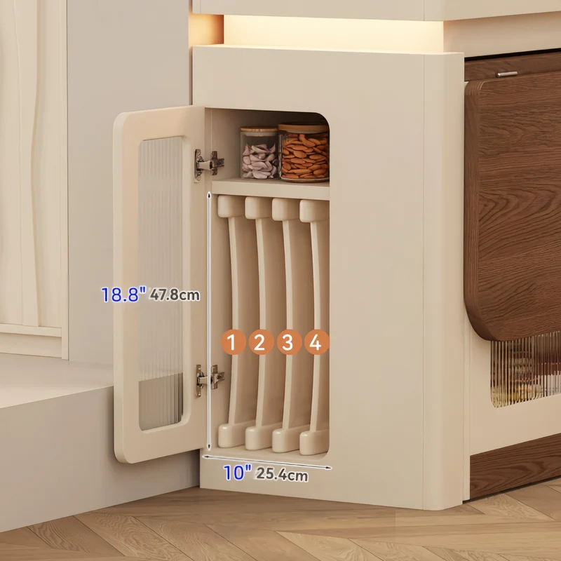 Ausziehbarer Kücheninseltisch aus Massivholz mit 4 Stühlen (Set)