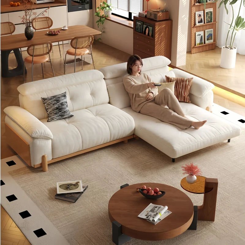 CITRUS 3-in-1 Mikrofaser-Wildleder-Samt-Schlafsofa