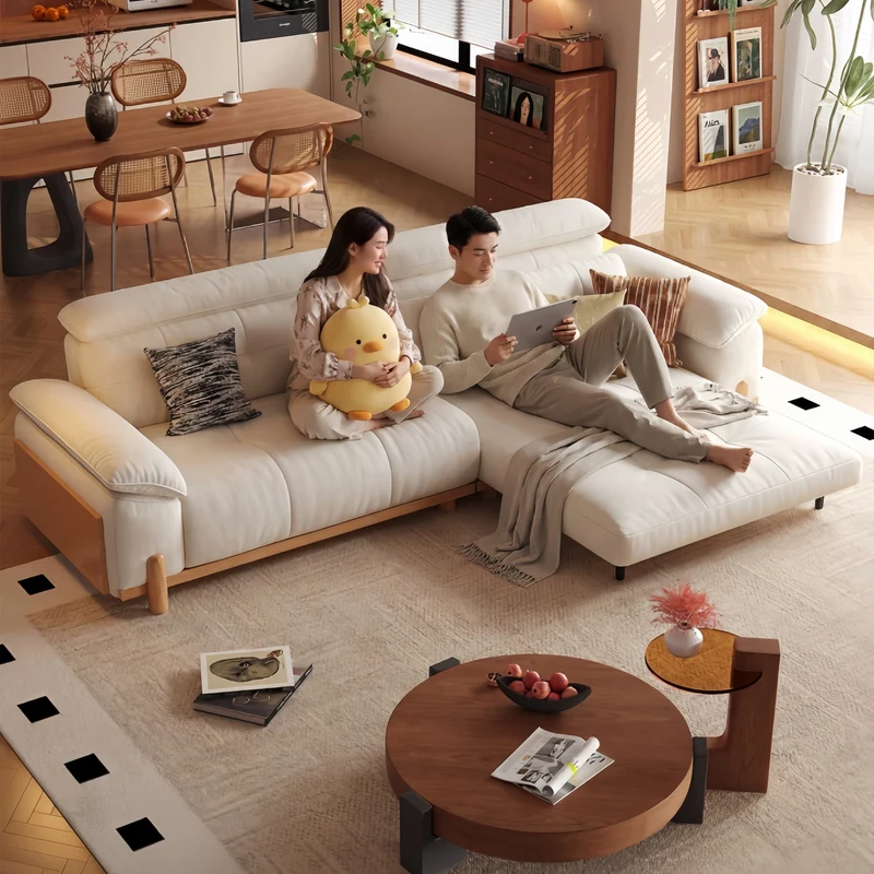 CITRUS 3-in-1 Mikrofaser-Wildleder-Samt-Schlafsofa