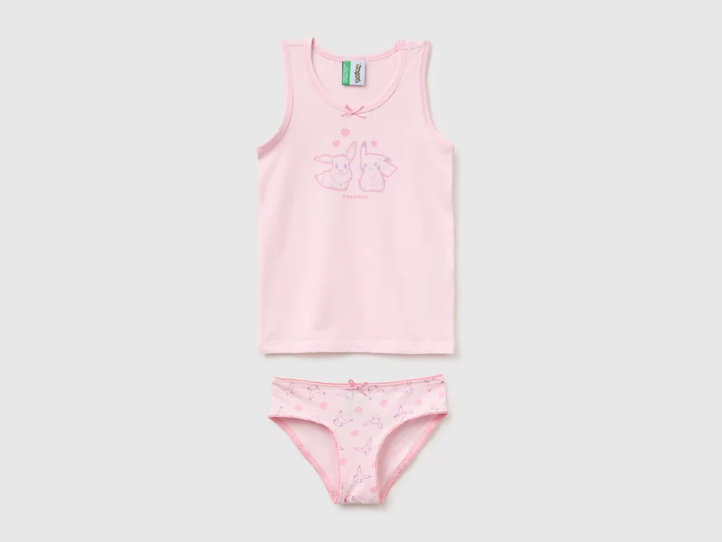 Pokémon-Tanktop und Slip-Set