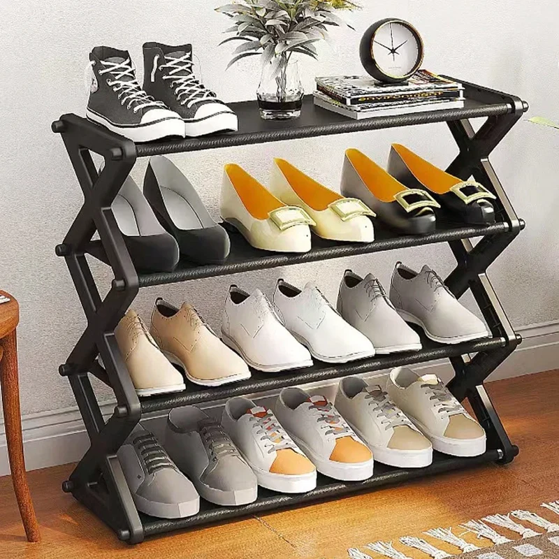 Schuhregal erweiterbar mit 4 Ebenen