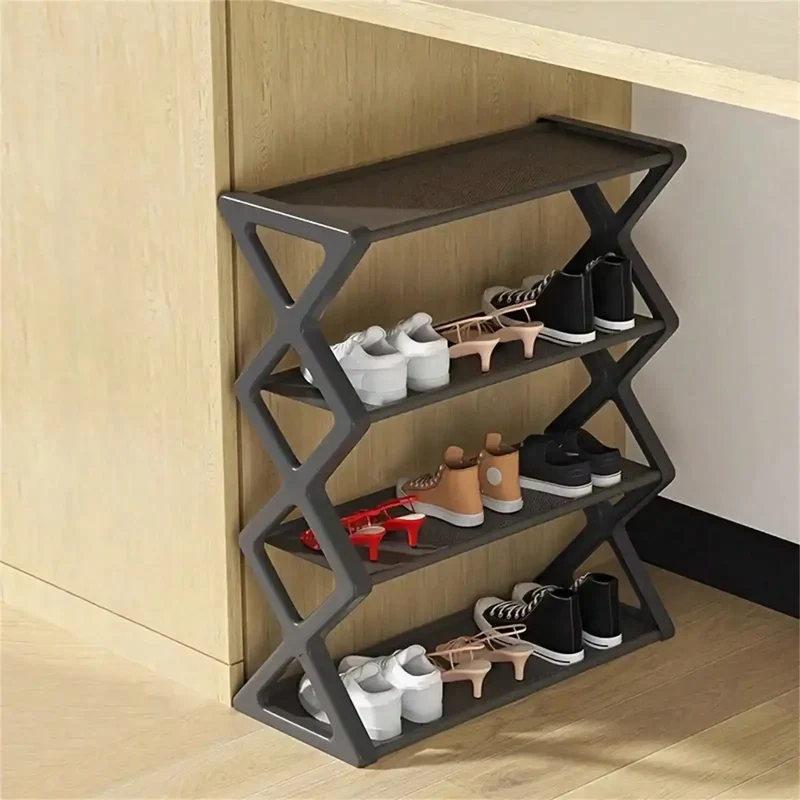 Schuhregal erweiterbar mit 4 Ebenen