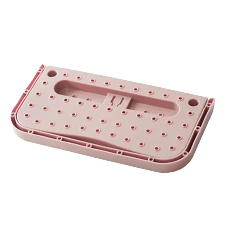 Schuh-Wandhalter Grau aus Kunststoff – 28 × 15 cm