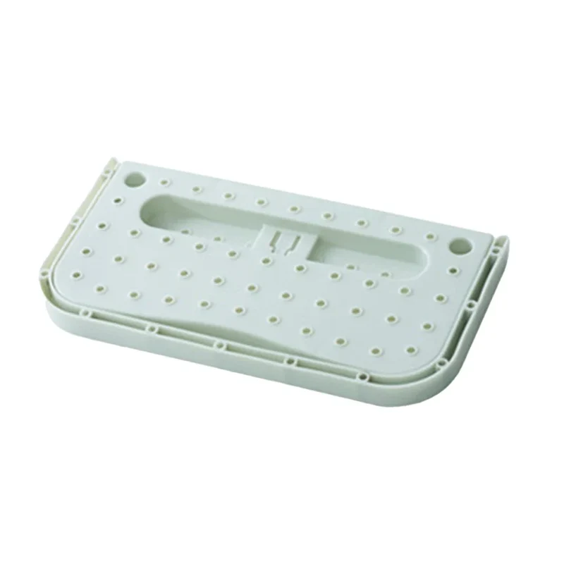Schuh-Wandhalter Grau aus Kunststoff – 28 × 15 cm
