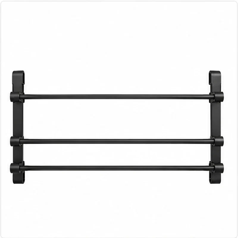 Klappbares Wand-Schuhregal – 2 Ebenen, 30/50 cm