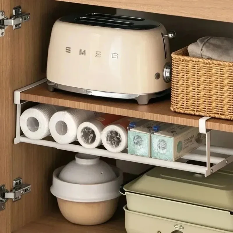 Schuhregal Weiß Verstellbar 2 Ebenen für den Schrank