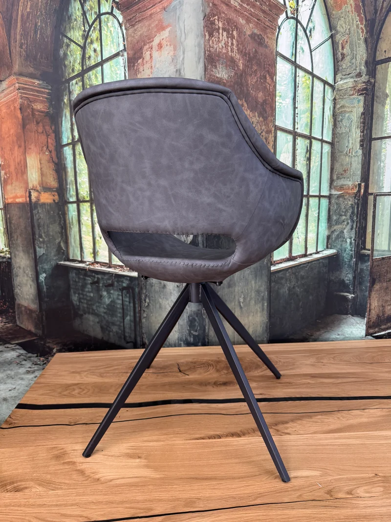 Stuhl +Metallgestell +360° Drehfunktion +vers. Farben +Neu auf Lager