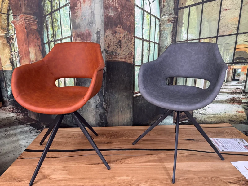 Stuhl +Metallgestell +360° Drehfunktion +vers. Farben +Neu auf Lager