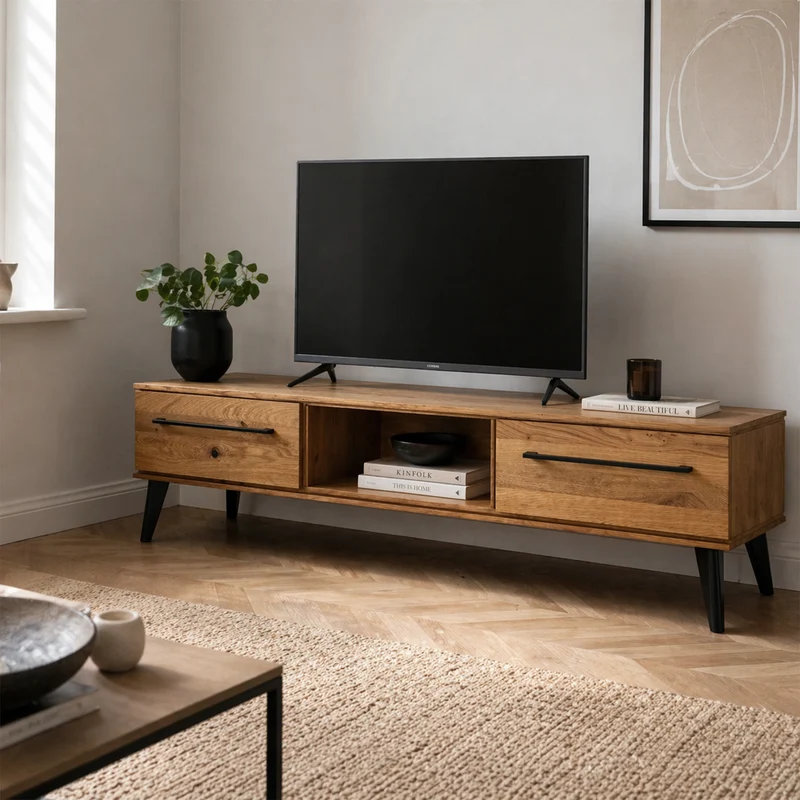 TV-Anrichte Eiche massiv Niehoff - Easy