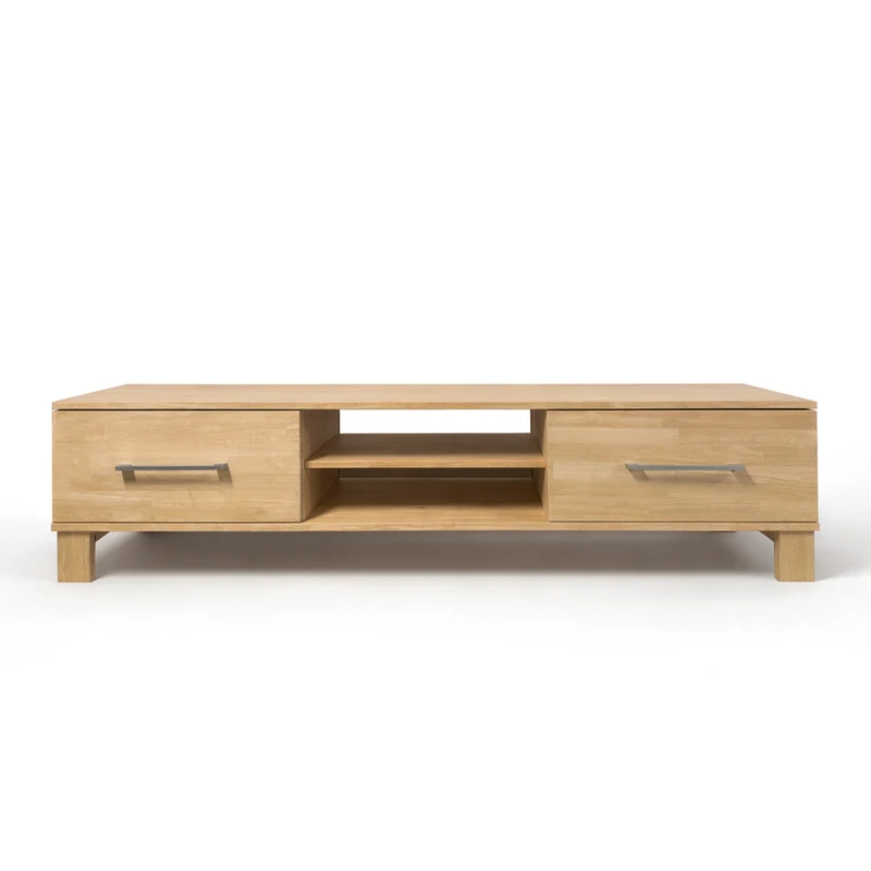 Lowboard Rubberwood massiv