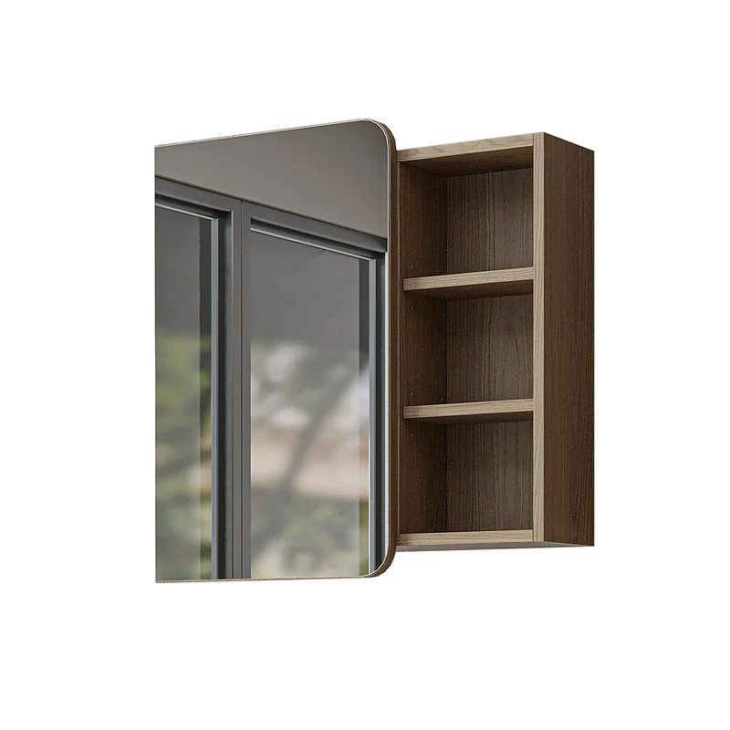 Roomart Badmöbel-Set LYCIA 82 cm, 4-teilig mit Spiegelschrank und Hochschrank, in 4 Farben