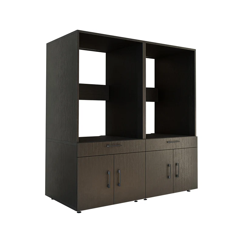 Roomart Waschmaschinenschrank SERIE 3, 134 cm, Doppelschrank mit Ausziehbrett, in 3 Farben