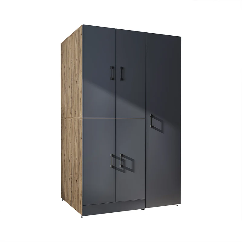 Roomart Waschmaschinenschrank DORA-II, 115 cm, für Waschmaschine und Trockner, in 5 Farben