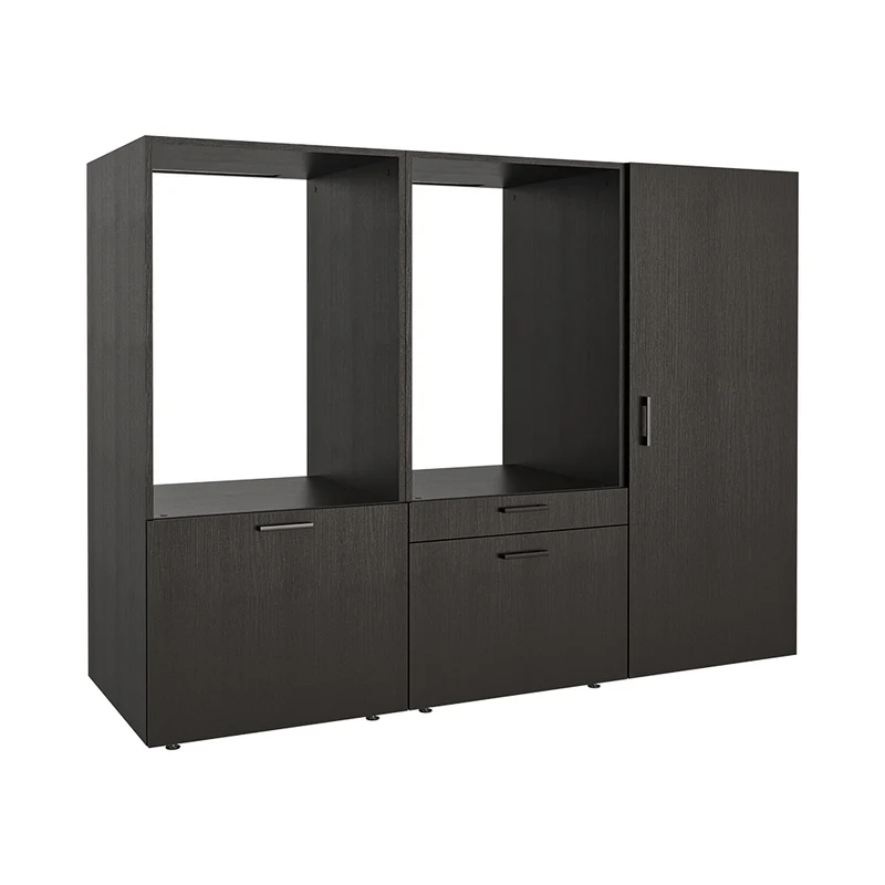 Roomart Waschmaschinenschrank SERIE 2, niedrige Schrankwand 194 oder 254 cm, in 2 Farben