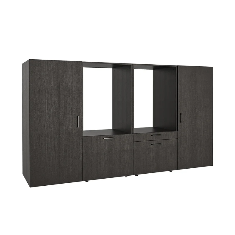 Roomart Waschmaschinenschrank SERIE 2, niedrige Schrankwand 194 oder 254 cm, in 2 Farben