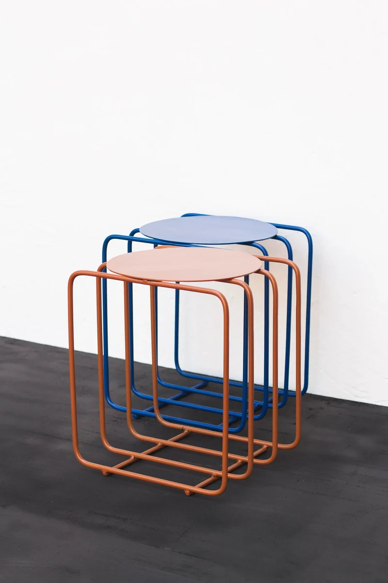 Modern Minimalist Metal Coffee Table – Small Luxury Center Table
