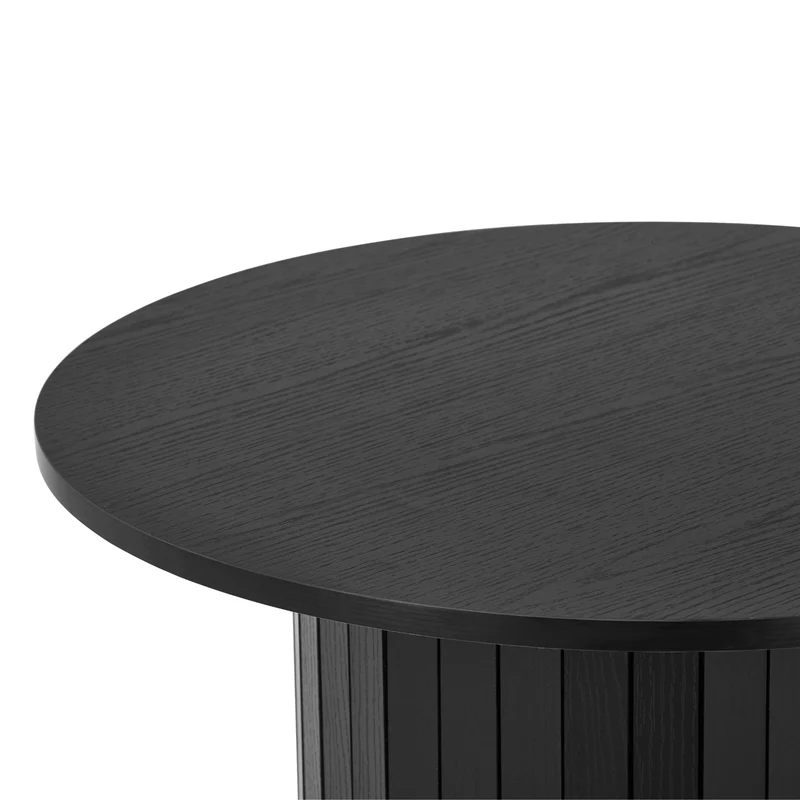 Riccardo Stehtisch in Schwarz, Ø 70 cm