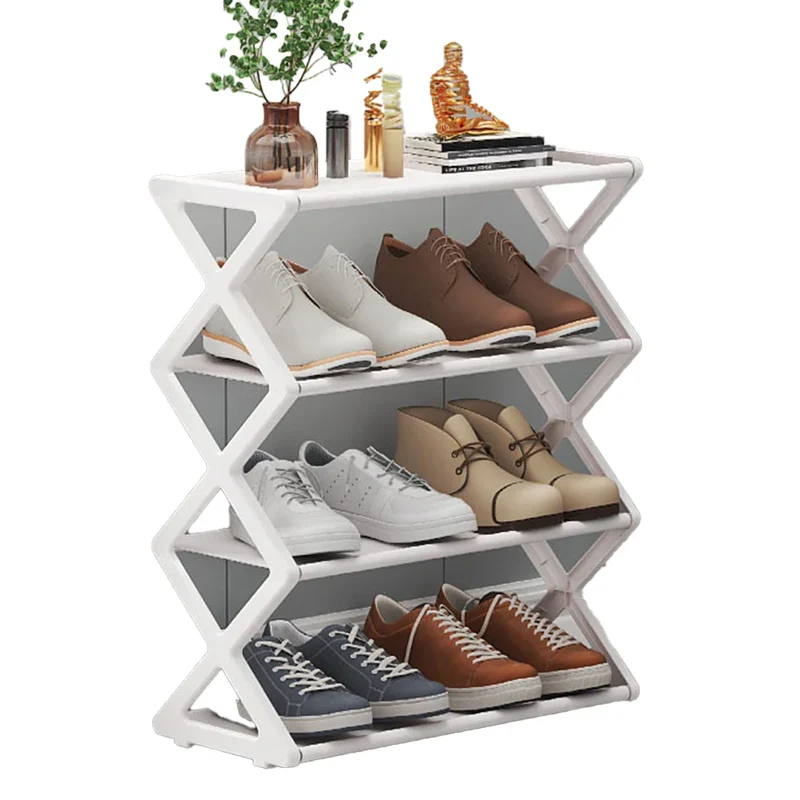 Schuhregal Weiß 50 x 18 x 5 cm