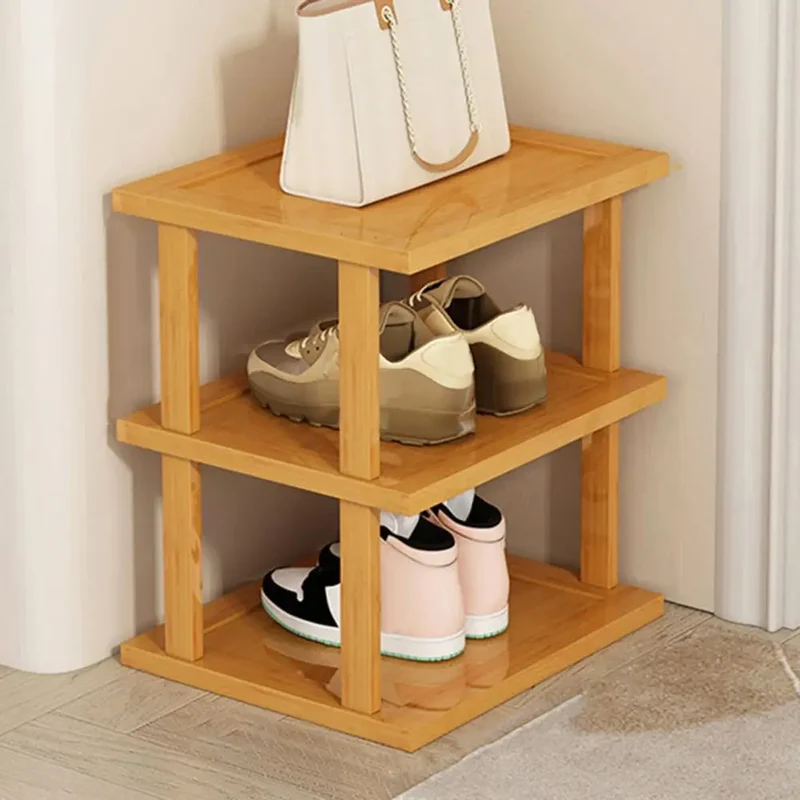 Schuhregal Bambus 6 Ebenen 96x25x23 cm Schuhaufbewahrung