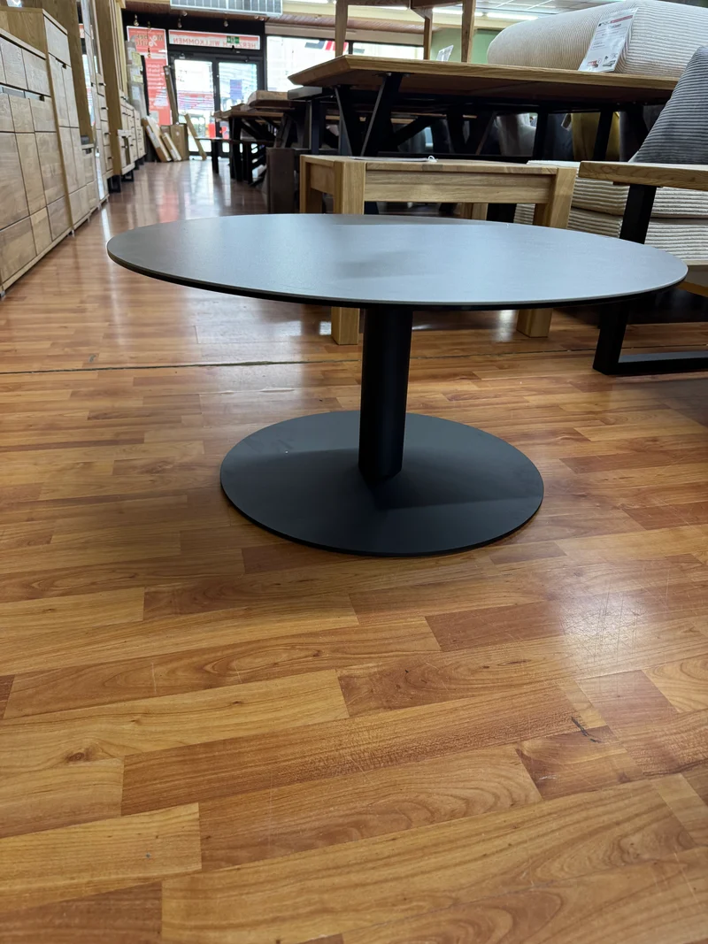 Couchtisch Beistelltisch +Glasplatte mit Keramikauflage +Metallgestell +Neu auf Lager