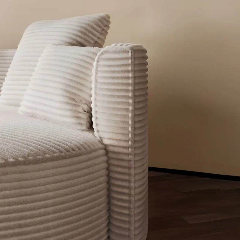 2,5 Sitzer Loungesofa Breitcord Beige – Isalie