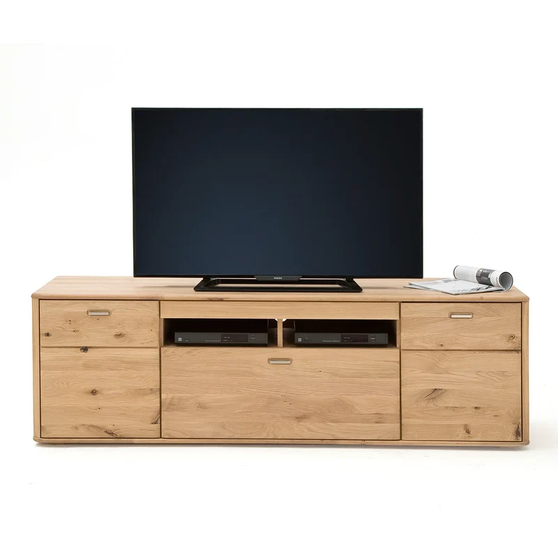 TV-Schrank Eiche Bianco massiv - Tentra