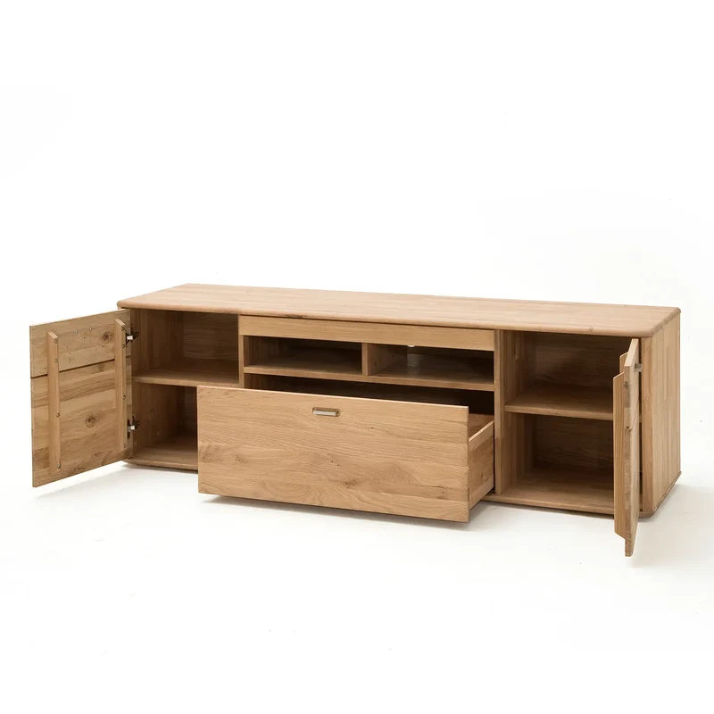 TV-Schrank Eiche Bianco massiv - Tentra