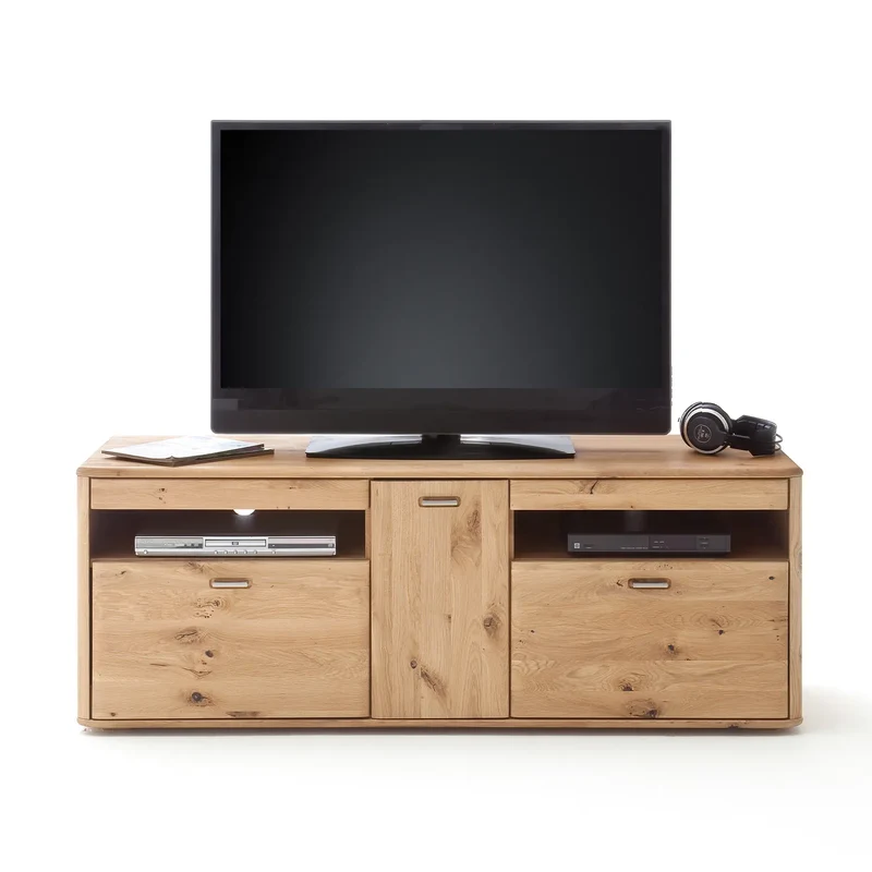 TV-Anrichte Eiche Bianco massiv - Tentra