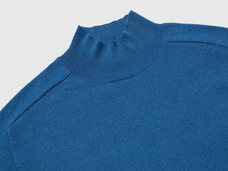 Rollkragenpullover aus Kaschmirmischung