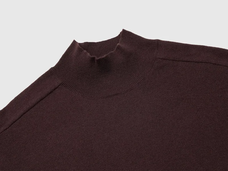 Rollkragenpullover aus Kaschmirmischung