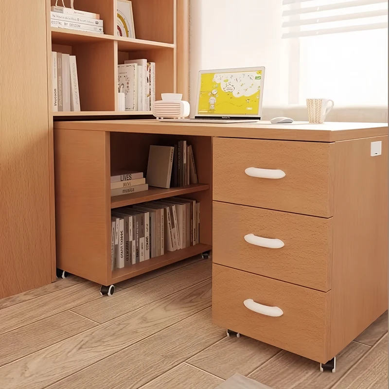Platzsparendes All-in-One-Hochbett für Kinder mit integriertem Kleiderschrank, Bücherregal und Schreibtisch