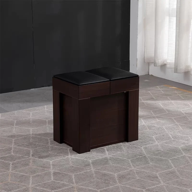 Verwandelbarer 2-in-1-Ess- und Couchtisch mit Auf- und Ab-Mechanismus