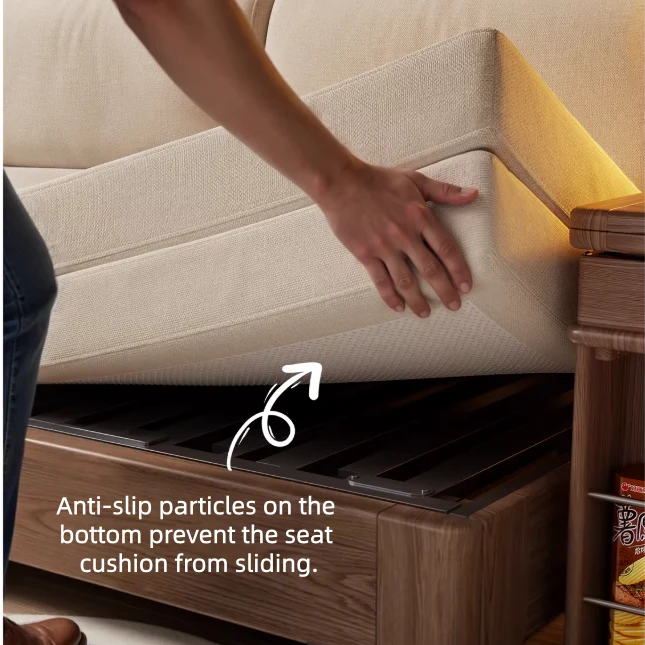 3-in-1-Schlafsofa mit stabilem Metallrahmen und Stauraum darunter