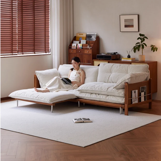 Vielseitiges 3-in-1-Schlafsofa Cloud mit integriertem seitlichen Stauraum