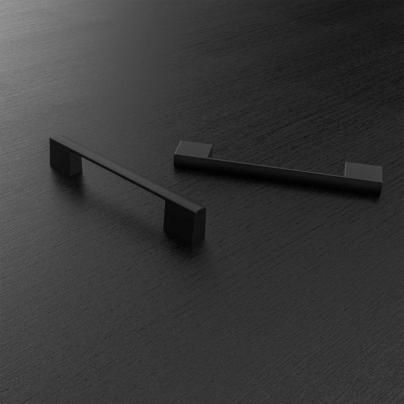 Roomart Möbelgriff, 134 mm, Bohrabstand 96 mm, für Schränke, in Schwarz