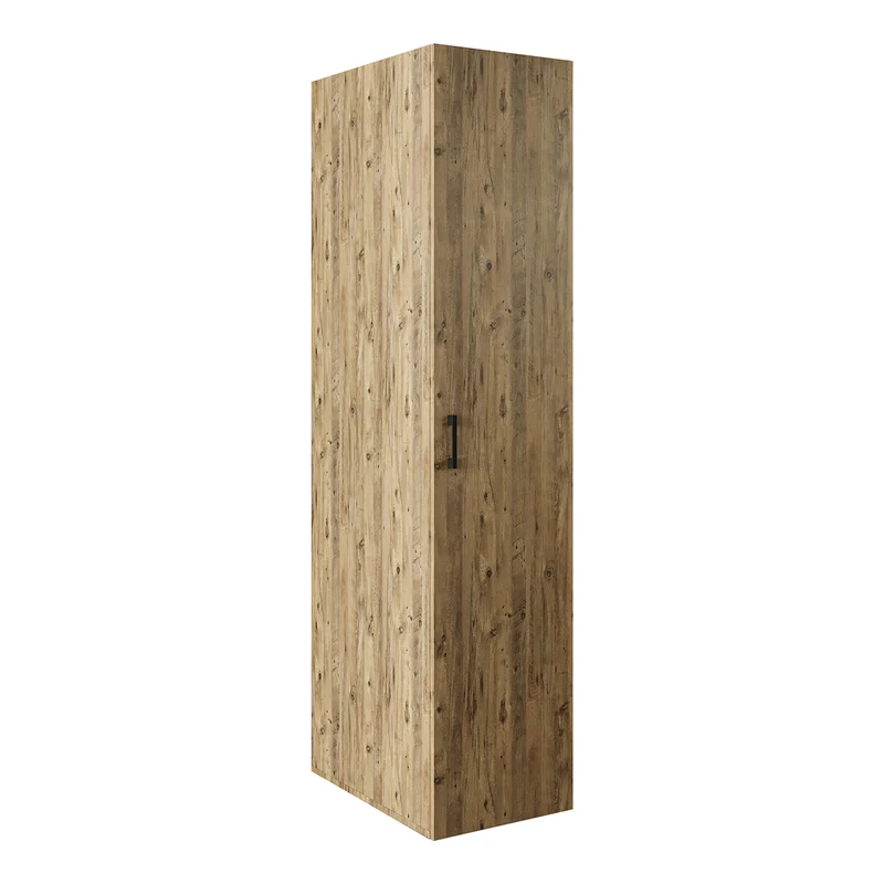 Roomart Hochschrank, 45 cm, Mehrzweckschrank mit Einlegeböden, in 3 Farben