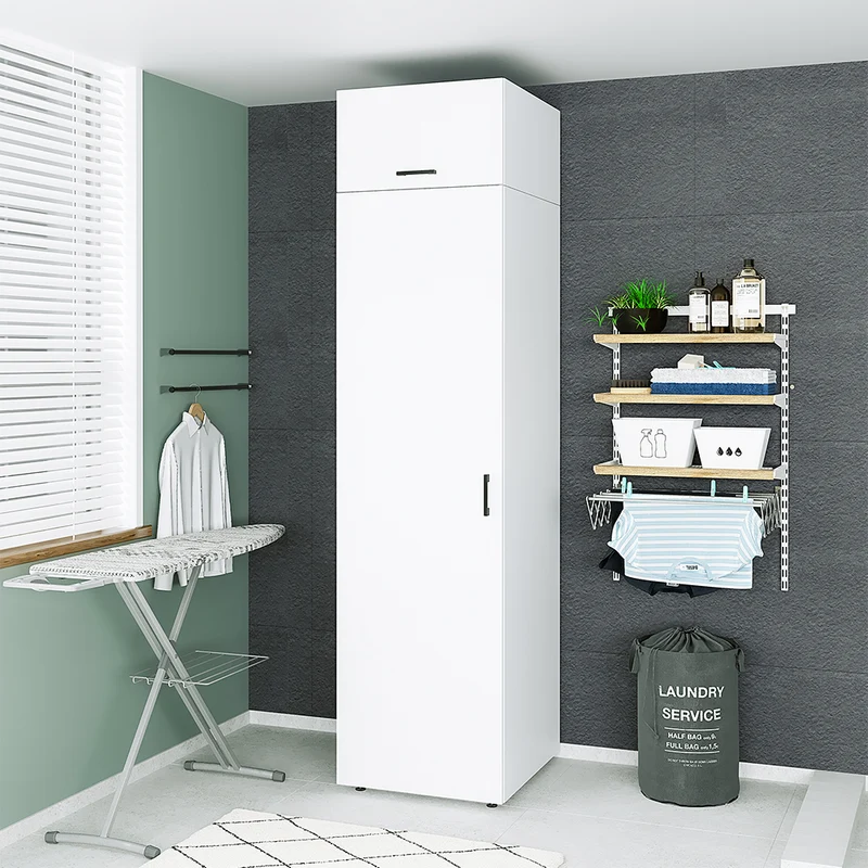 Roomart Hochschrank 60 cm, 205 oder 240 cm hoch, mit Einlegeböden, in 3 Farben