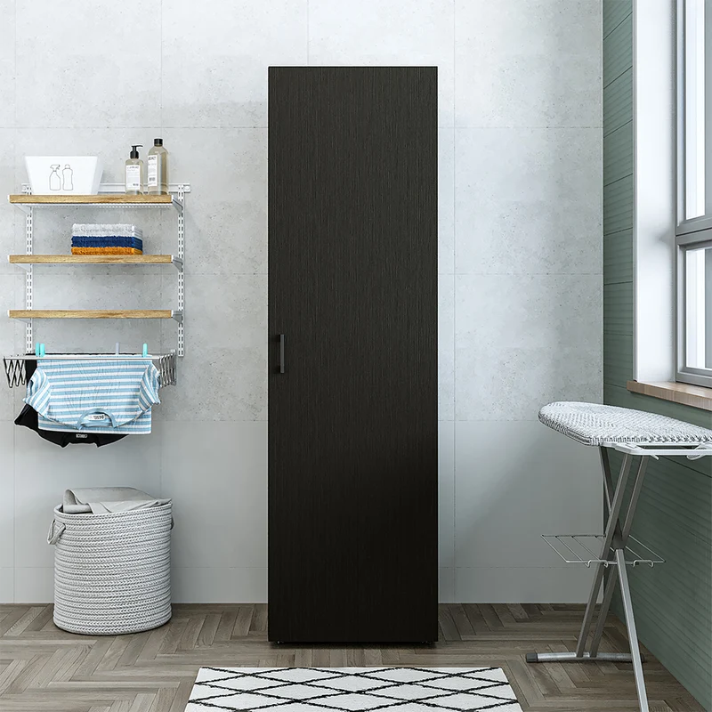 Roomart Hochschrank 60 cm, 205 oder 240 cm hoch, mit Einlegeböden, in 3 Farben