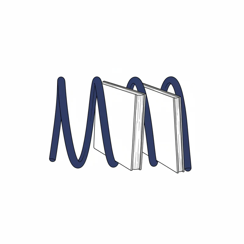 Modern Nordic Metal Book Rack Spring Tabletop Storage Shelf