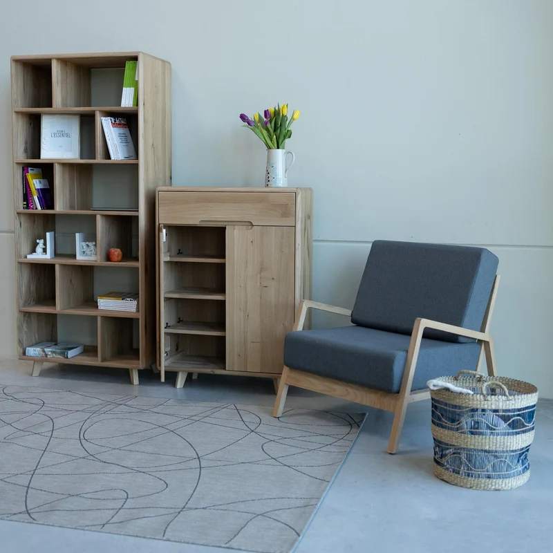 Schuhschrank aus Massivholz SWEDEN | NordicStory